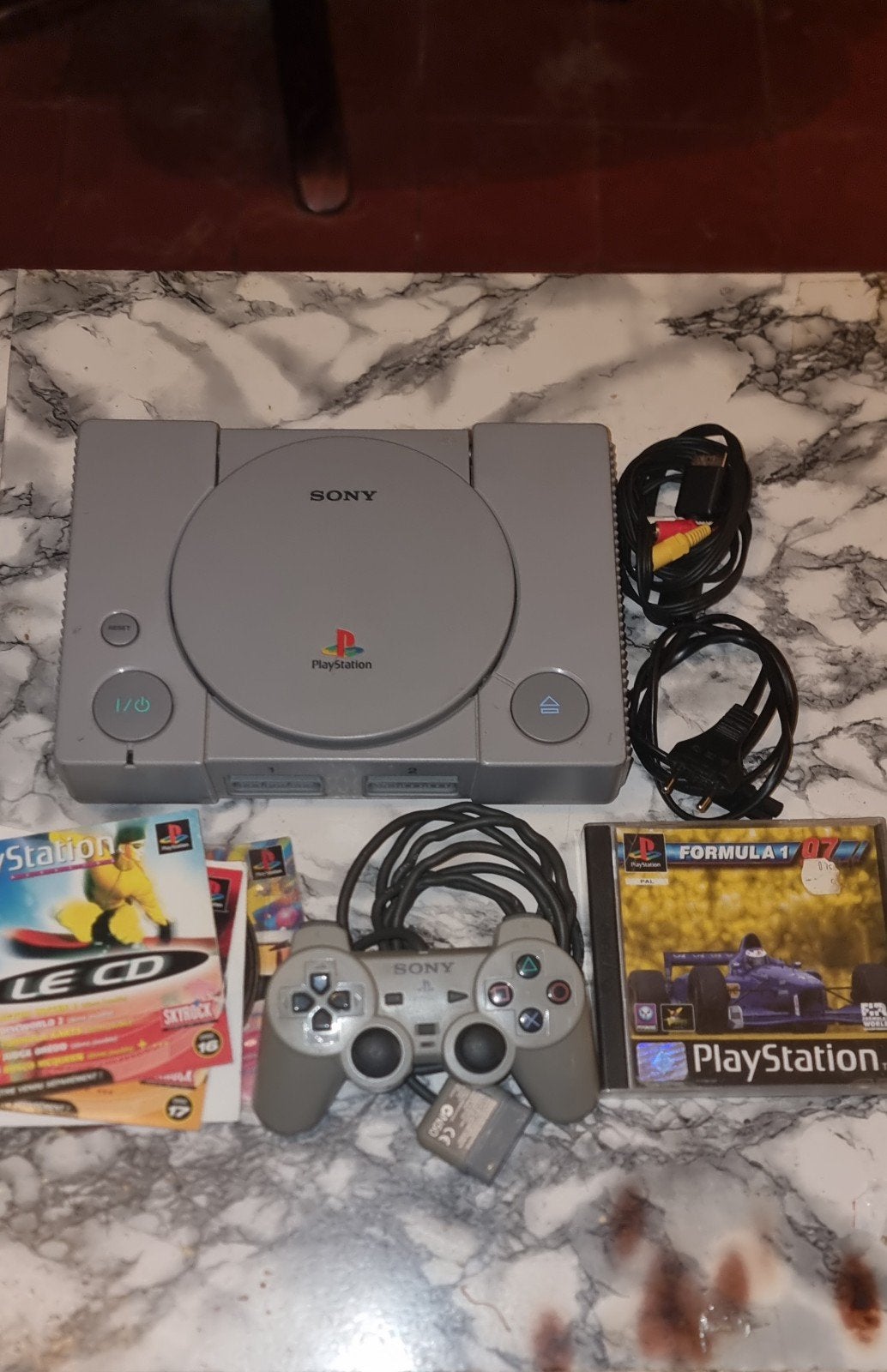 lot, ps1 , jeux demos, jeu , volant,  pédalier, Consoles de jeu & Jeux vidéo, Enlèvement