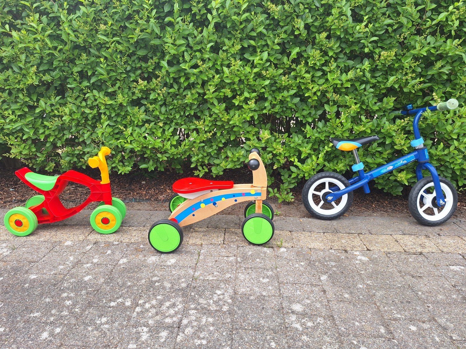 Groeipakket loopfietsen (van baby/peuter tot kleuter), Ophalen, Gebruikt, Overige merken