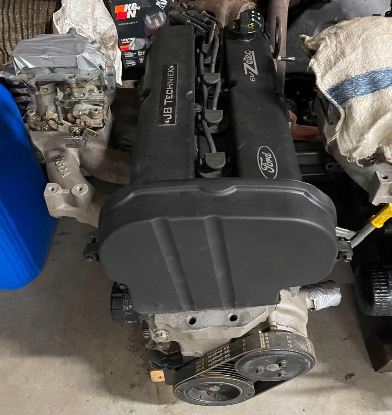 Ford Zetec 2.0 Blacktop motoren & Brisca kit te koop, Enlèvement, Ford