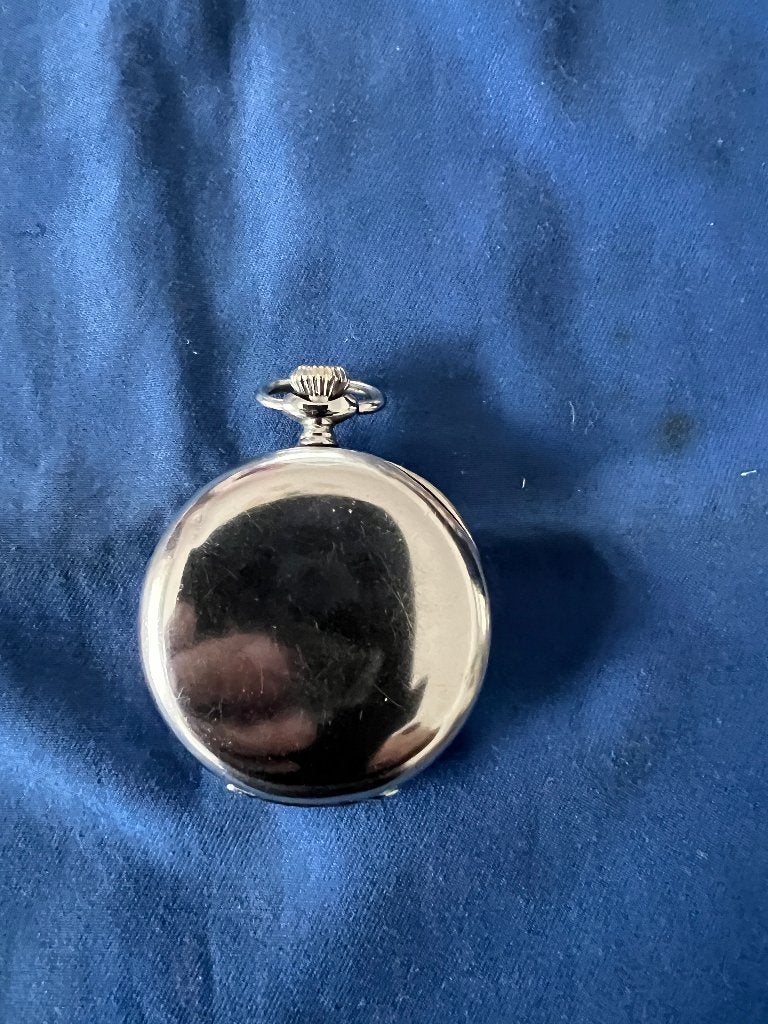 Longines Vintage Opwindbaar Zakhorloge, Enlèvement, Acier, Montre de poche, Longines