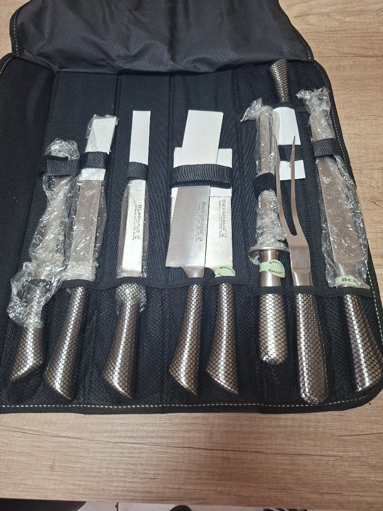 Set de couteaux, Huis en Inrichting, Ophalen, Nieuw, Inox of Chroom, Messenset