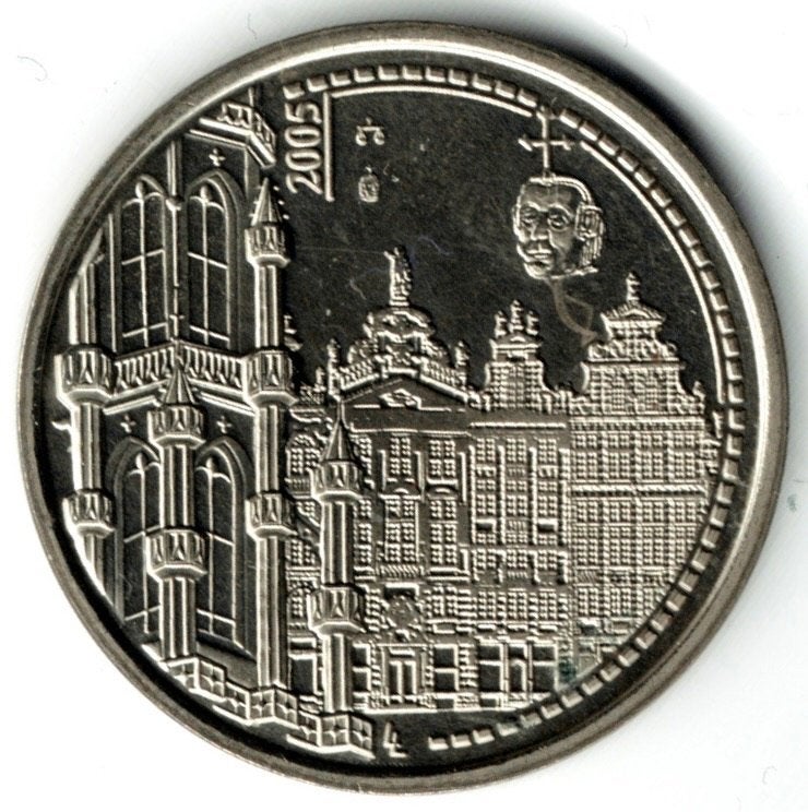 Penning Werelderfgoed Grote Markt Brussel 2005, Verzenden, Overige materialen