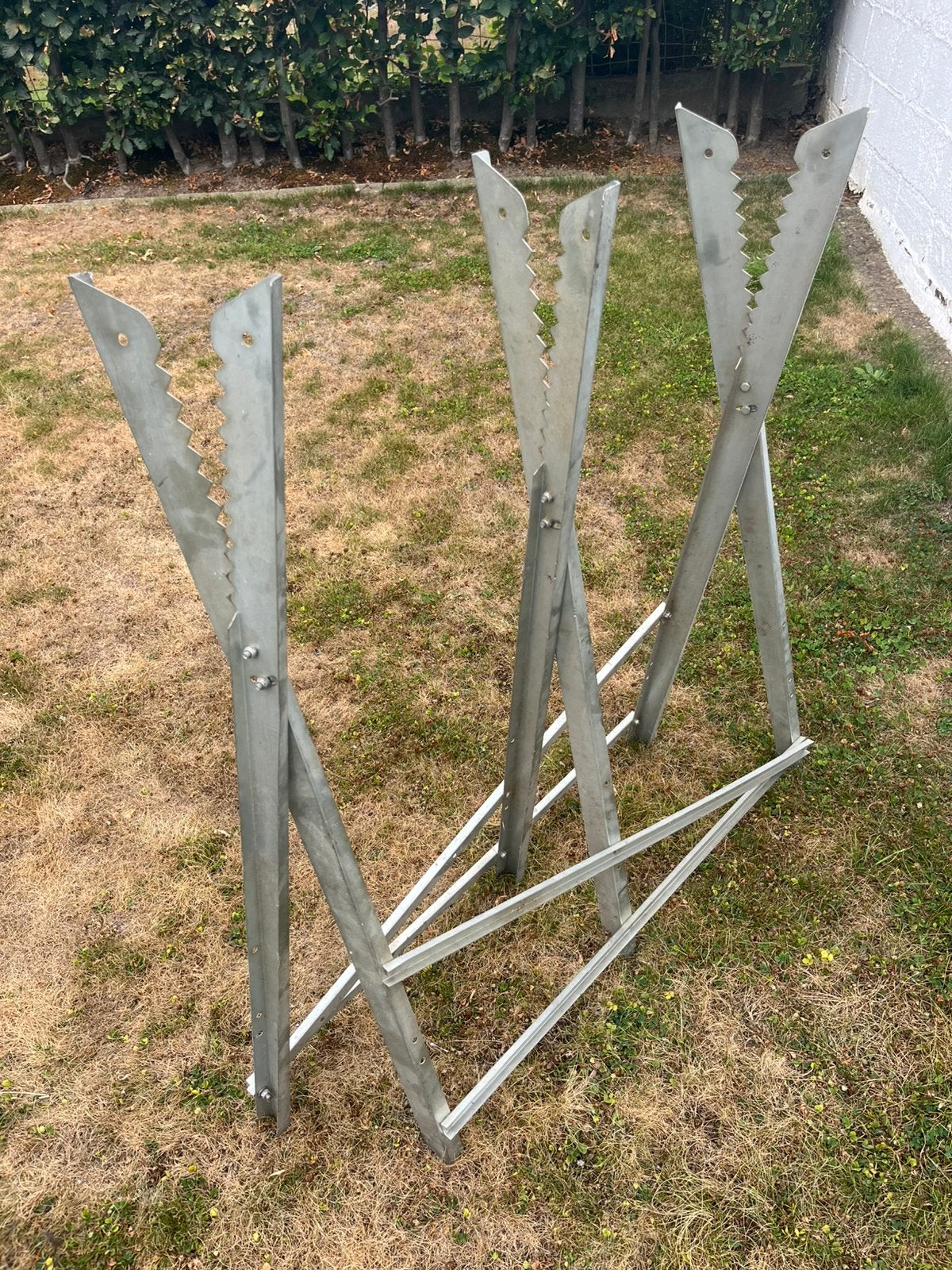 Chevalet de tronçonnage pliable (en acier), Enlèvement, Comme neuf