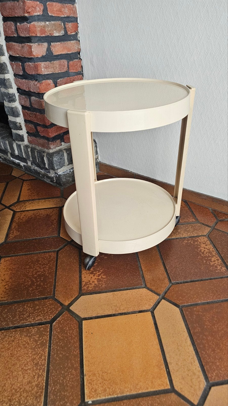 Vintage KASTILIA serveerwagen, Huis en Inrichting, Ophalen, Kunststof