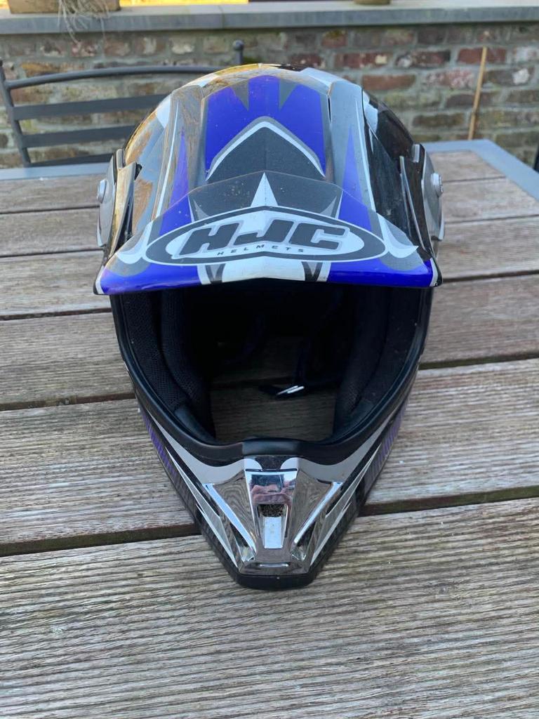 Casque moto enduro/cross HJC L, Offroadhelm, HJC, Kinderen, Ophalen of Verzenden