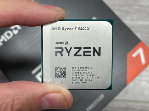 Ryzen 7 5800X, Ophalen of Verzenden, Zo goed als nieuw