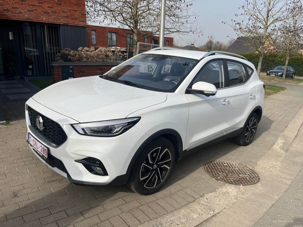 MG ZS Bj 2023 1.5 Benzine, Auto's, Voorwielaandrijving, ZS, Wit, Leder