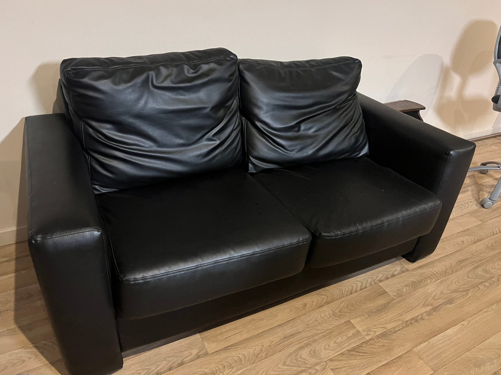 Zetel, tweezit, 160 cm, Huis en Inrichting, Ophalen, Zo goed als nieuw