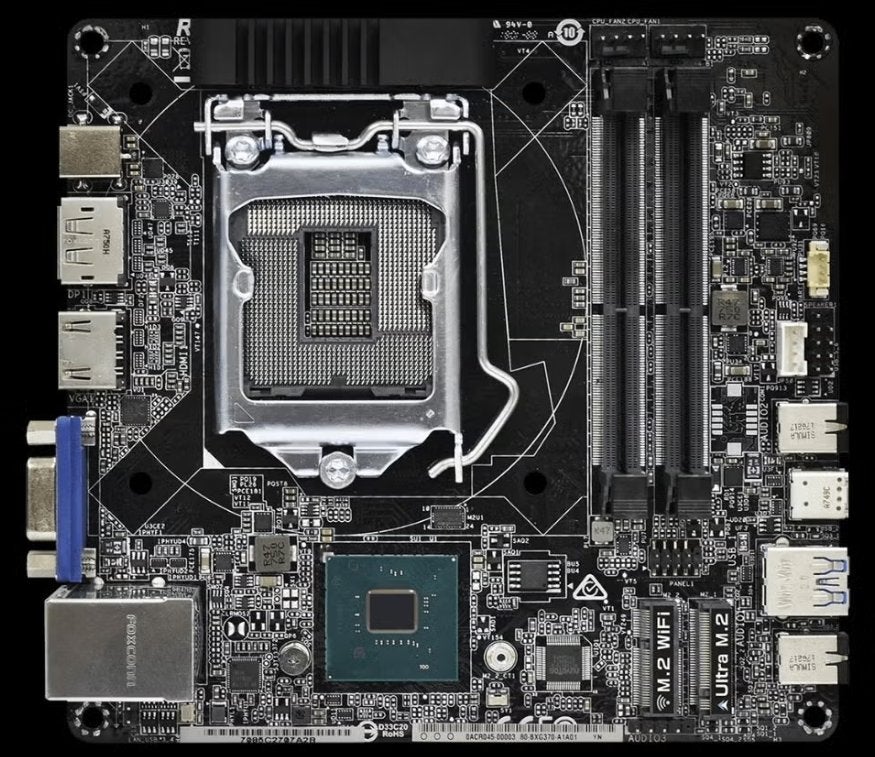 ASROCK H310M-STX Moederbord met Socket LGA 1151