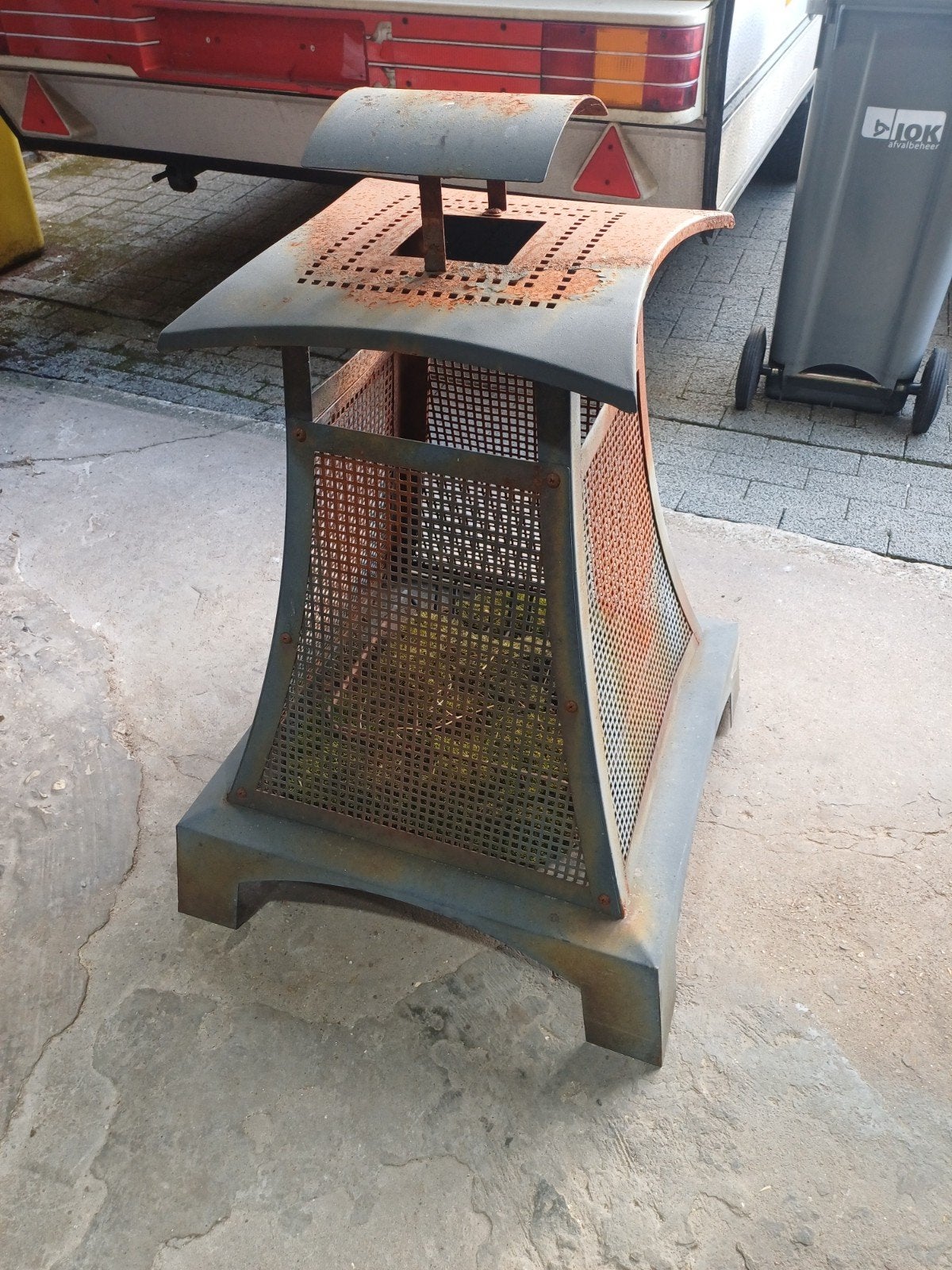 vuurkorf, Tuin en Terras, Ophalen