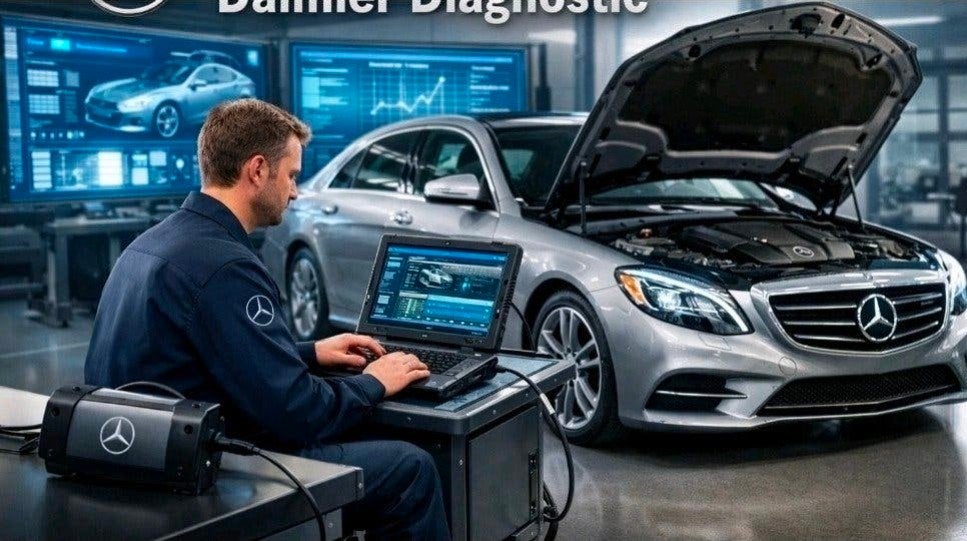 Diagnostics et mises à jour Mercedes-Benz — Service sur site, Enlèvement ou Envoi