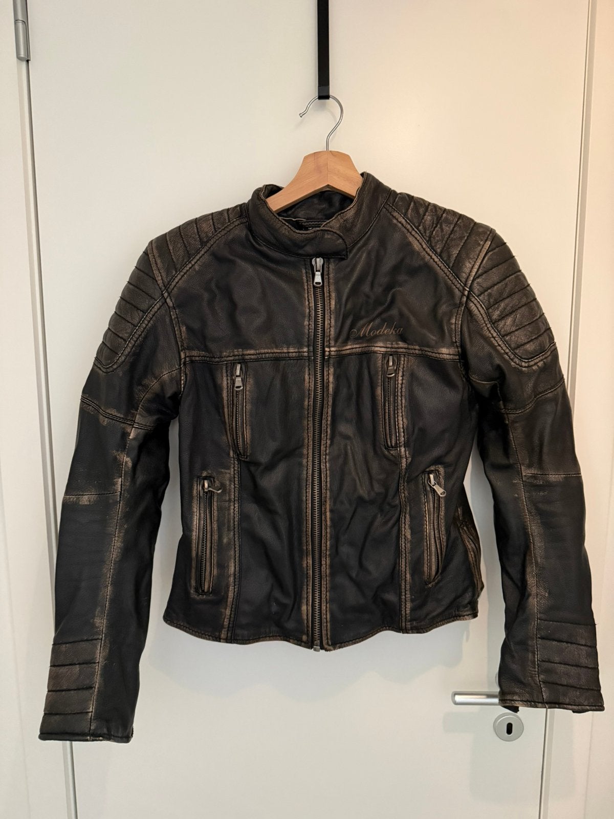Motorjas leder (dames), Ophalen, Dames, Jas | leer