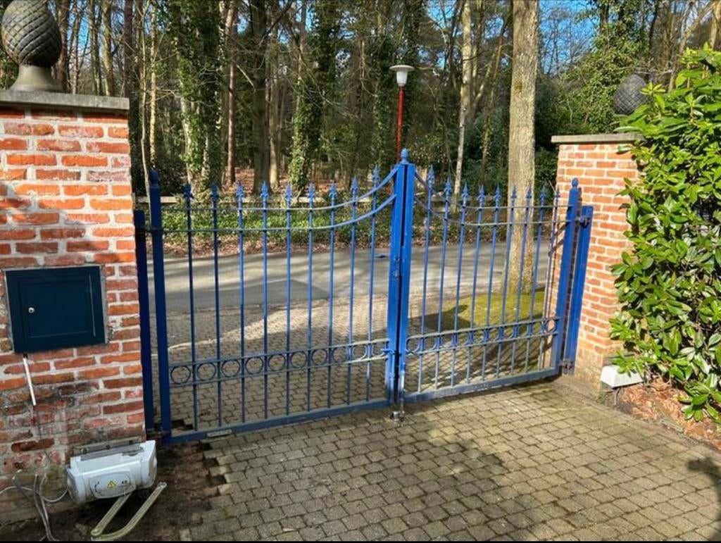 Gietijzeren poorten en hekken, Tuin en Terras, Ophalen, Gebruikt