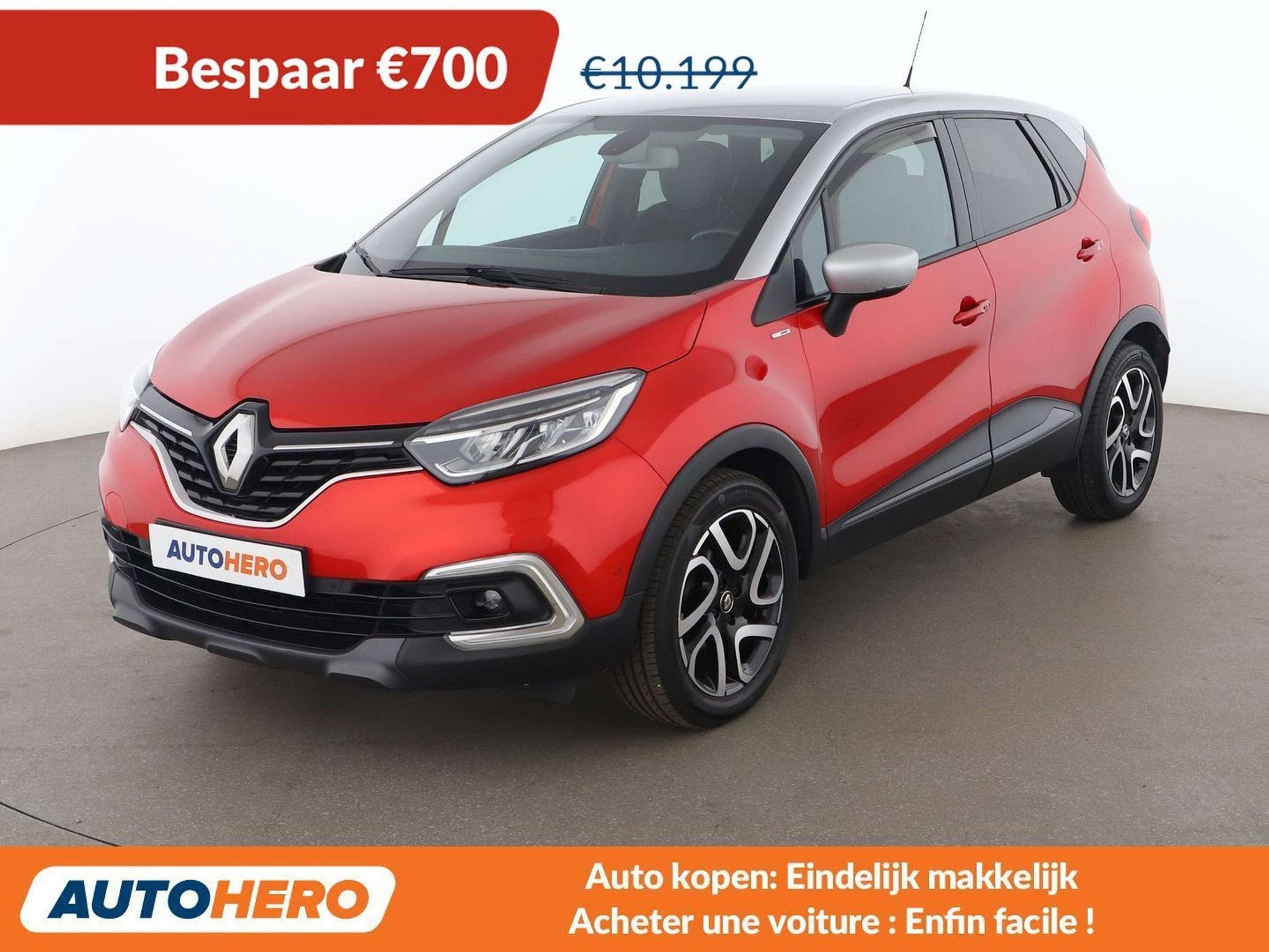 Renault Captur 0.9 TCe Iridium (bj 2018), Auto's, Renault, Voorwielaandrijving, 898 cc, Stof, Gebruikt