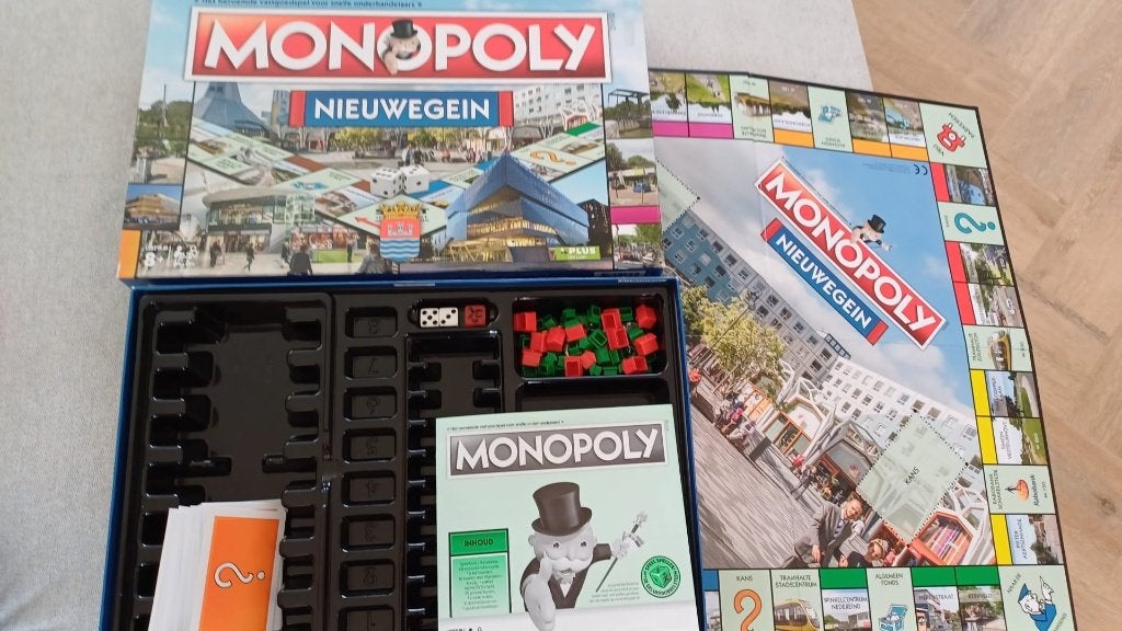jeu de plateau new Monopoly Nieuwegein Monopolie NL, 1 ou 2 joueurs, Enlèvement ou Envoi, Neuf, Monopoly