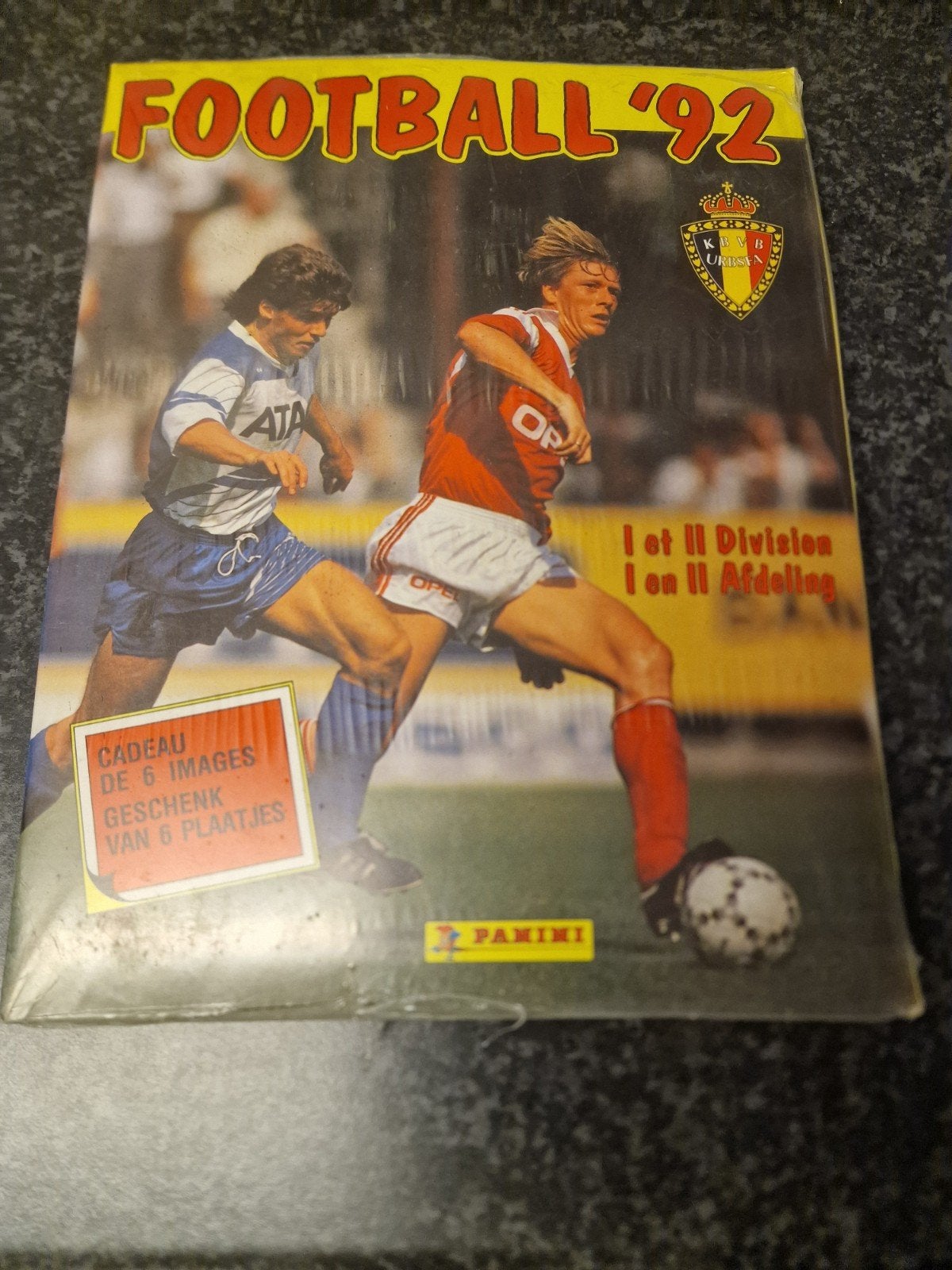 Panini Football Belge 92 SCELLÉ, Enlèvement ou Envoi