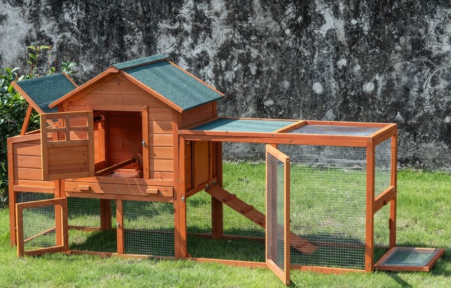 Poulailler clapier 2m10x70cmx1m03 pondoir Neuf, Neuf, Vampira1804@hotmail.com, Pets&gardenshop, Pets&gardenshop