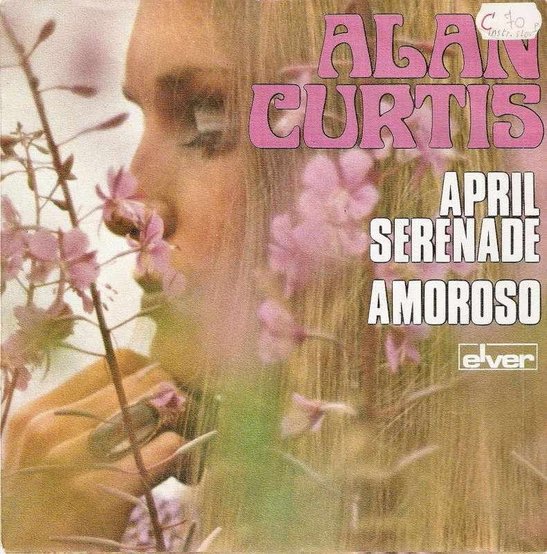single Alan Curtis - April serenade, CD & DVD, Vinyles Singles, Enlèvement ou Envoi, Comme neuf, Classique