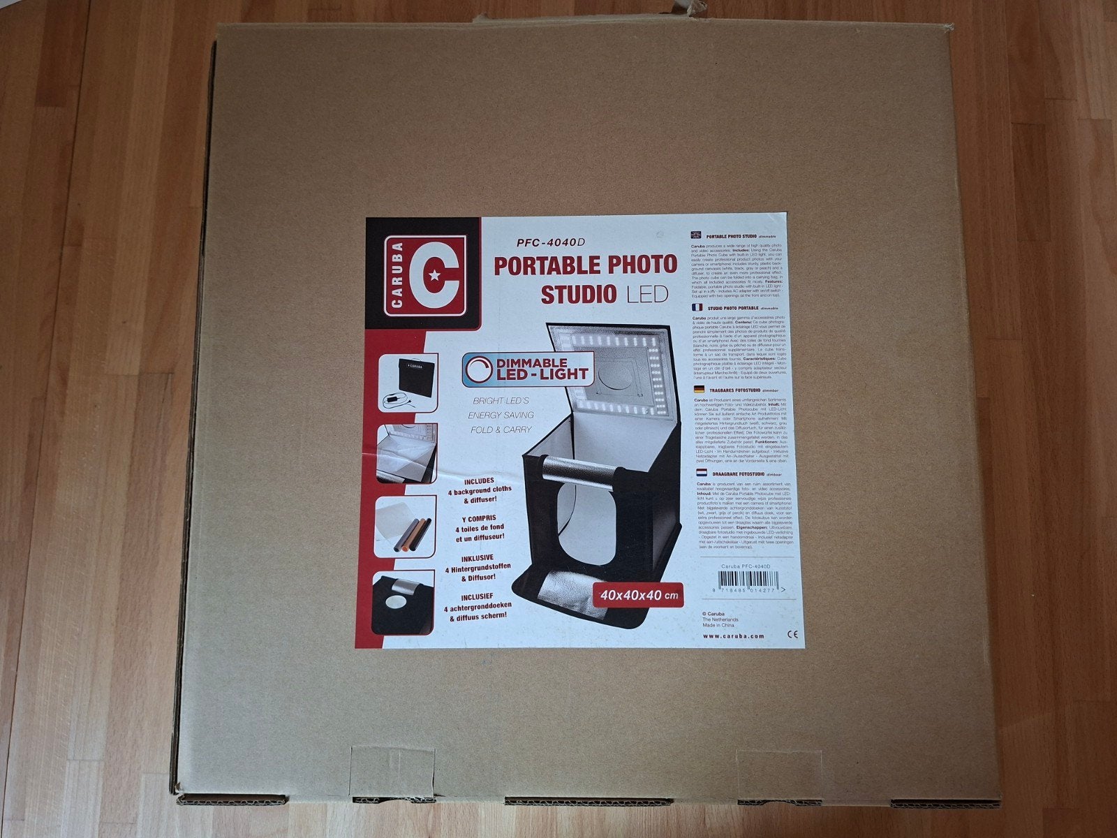 draagbare fotostudio Caruba, Ophalen, Gebruikt, Mini fotostudio, Caruba