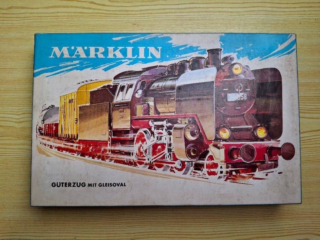 Märklin 3203 – Goederentrein met set sporen, Ophalen, Wisselstroom, Analoog, Märklin