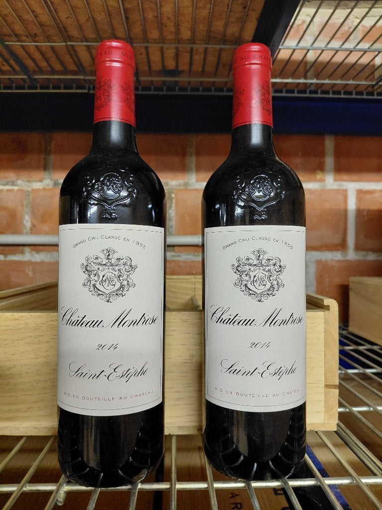 Château Montrose 2014, Collections, Vins, Pleine, Comme neuf, Enlèvement, Vin rouge