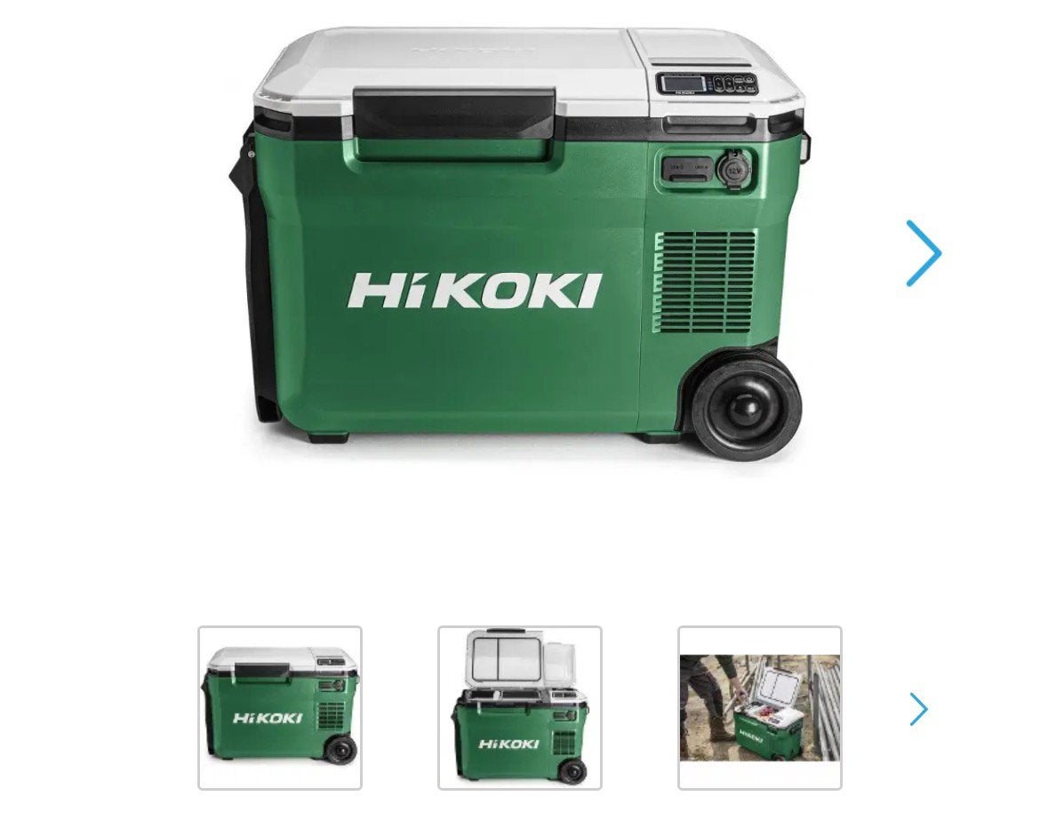 Glaciere Hikoki UL18DBAW4Z, Enlèvement, Utilisé, Glacières