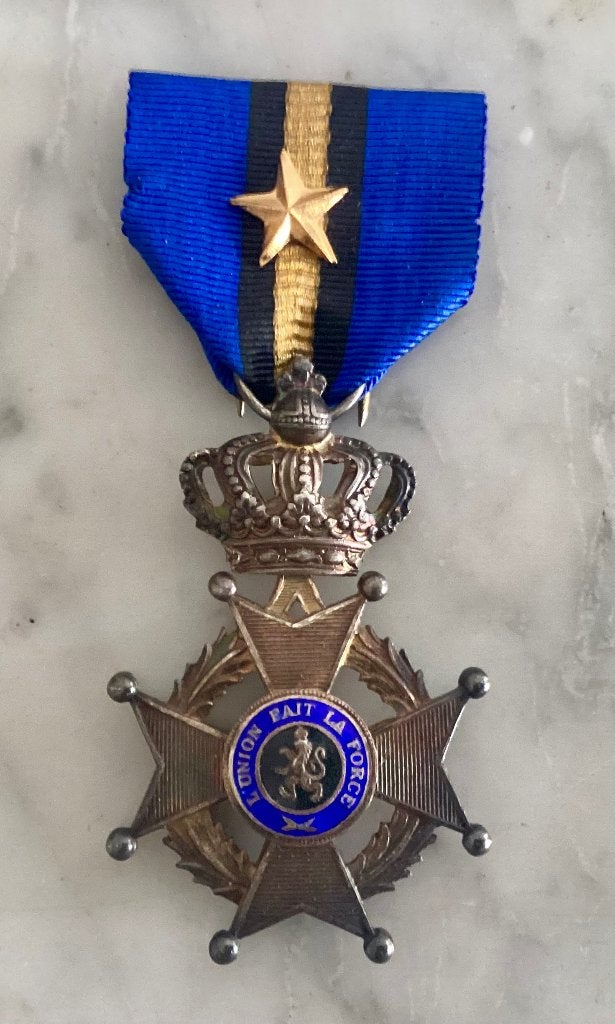 Belgische medaille, Verzenden, Landmacht, Lintje, Medaille of Wings