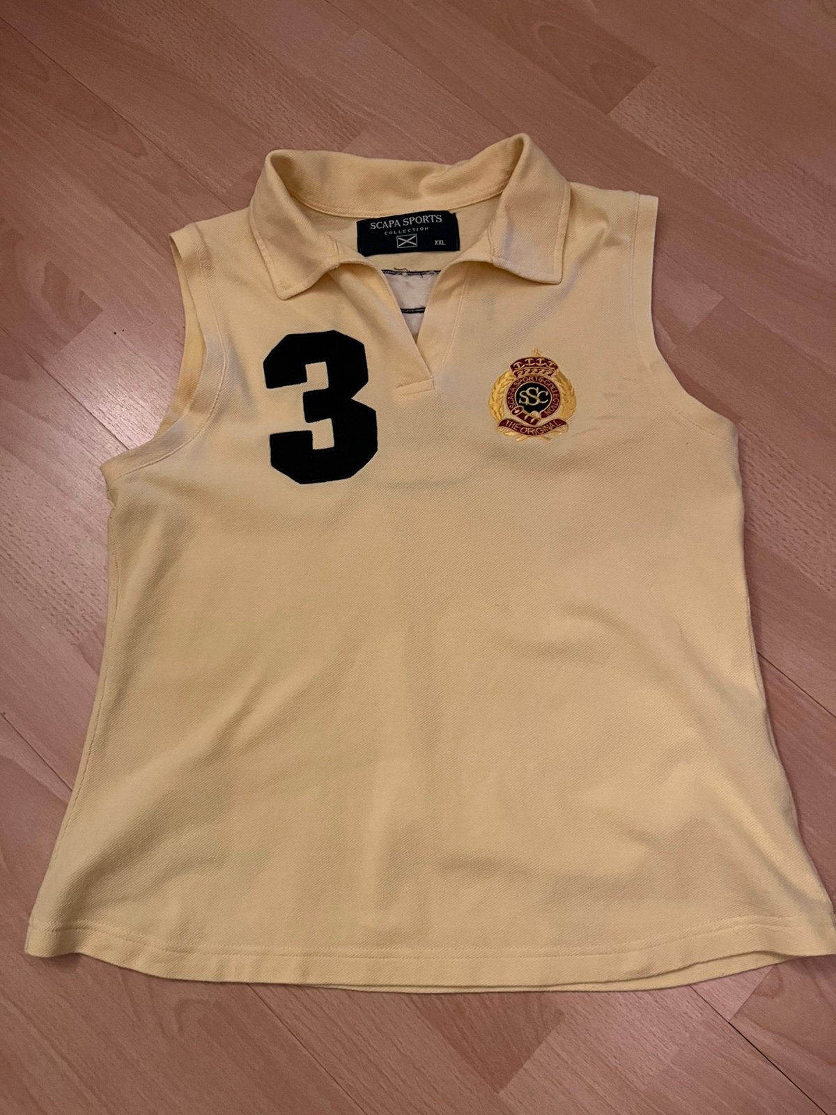 Polo de sport vintage Scapa 100 % coton, Enlèvement ou Envoi, Comme neuf