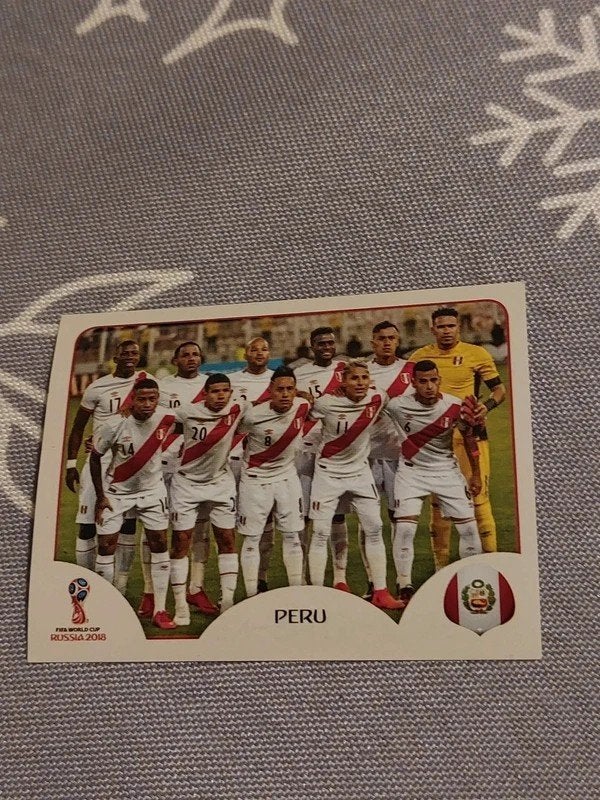 Panini / Sticker : Peru / Fifa World Cup 2018, Collections, Enlèvement ou Envoi, Neuf, Affiche, Image ou Autocollant