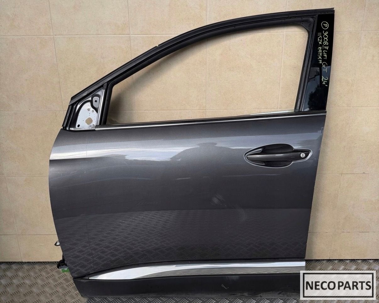 PEUGEOT 3008 II FACELIFT PORTIER DEUR LINKS ALLES LEVERBAAR!, Gebruikt, -, Ophalen of Verzenden, Achter