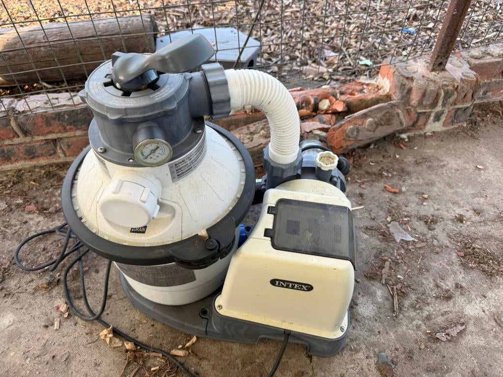 Intex zand filter pomp, Tuin en Terras, Zwembad-toebehoren, Ophalen, Zo goed als nieuw, Filter