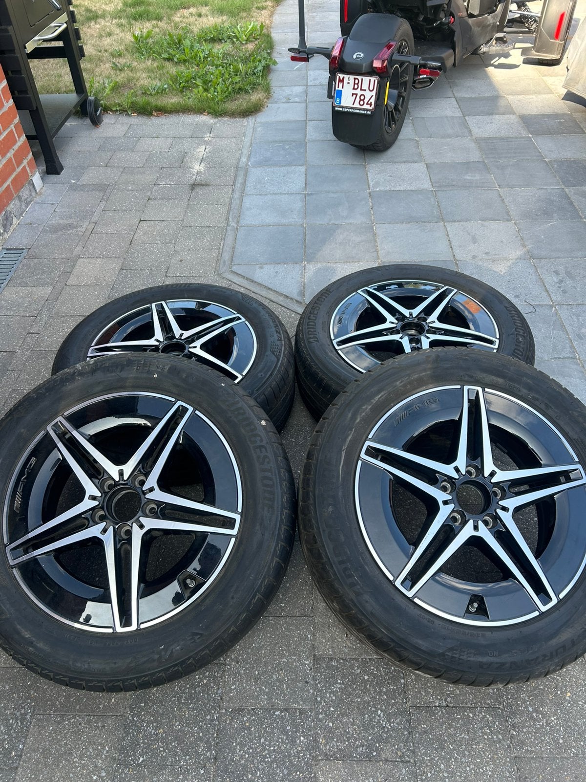 Jantes 18 pouces Mercedes AMG, Enlèvement, Comme neuf