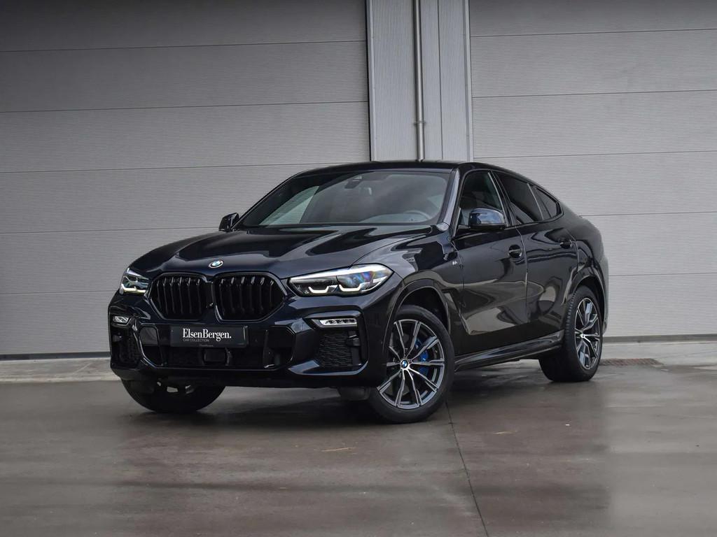 BMW X6 xDrive40i / M-Pack / Open dak / Carbonschwarz, Automaat, Gebruikt, Euro 6, Zwart
