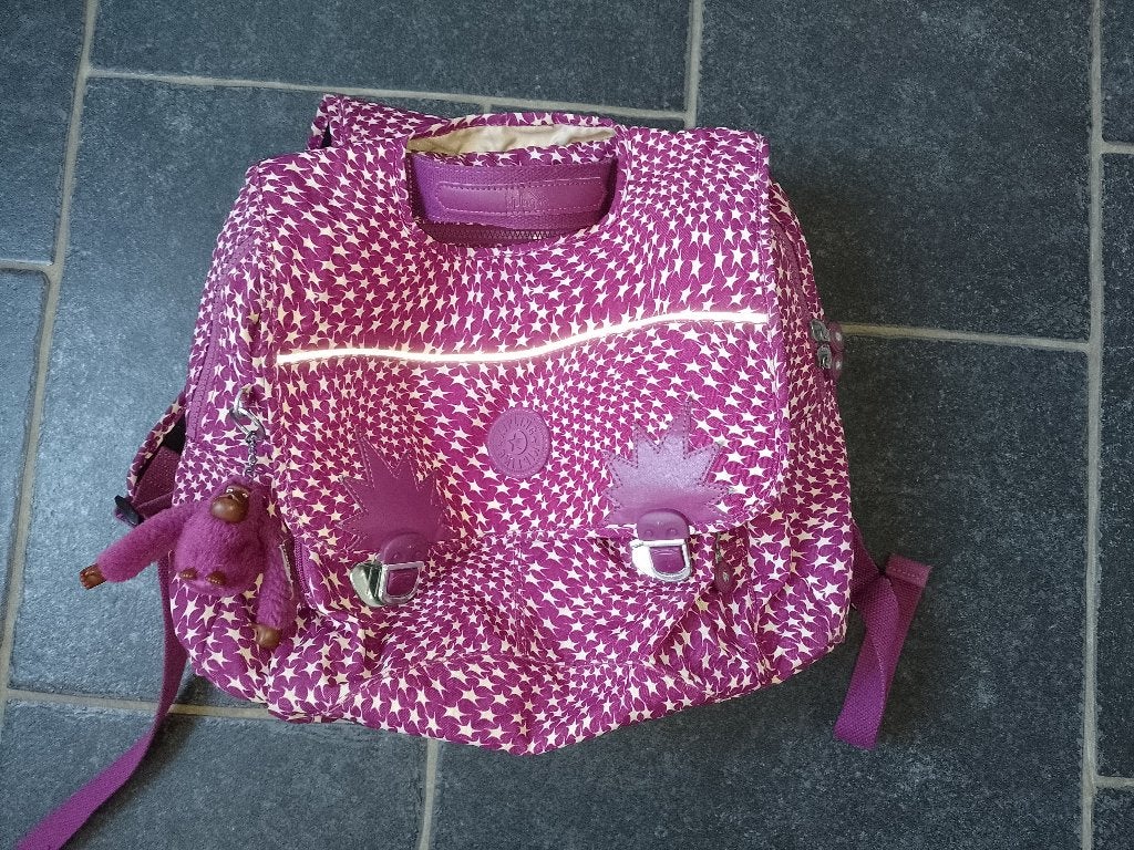 Boekentas, rugtas Kipling, Handtassen en Accessoires, Ophalen of Verzenden, Zo goed als nieuw, Kipling