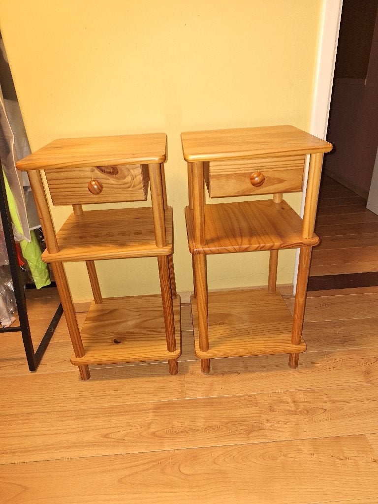 2 Ladekasten, Huis en Inrichting, Ophalen, Minder dan 50 cm, 1 of 2 laden, Zo goed als nieuw