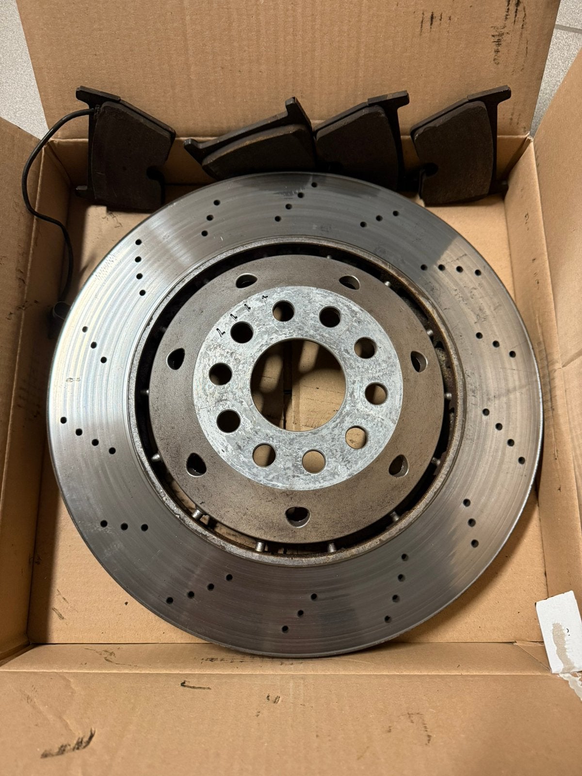 Disques et Plaquettes de frein avant Audi RS6 C5, Autos : Pièces & Accessoires, Enlèvement, Utilisé, Audi