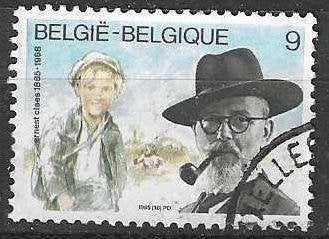 Belgique 1985 - Yvert/OBP 2191 - Ernest Claes et De Wit (ST), Envoi, Affranchi, Oblitéré, Enfants