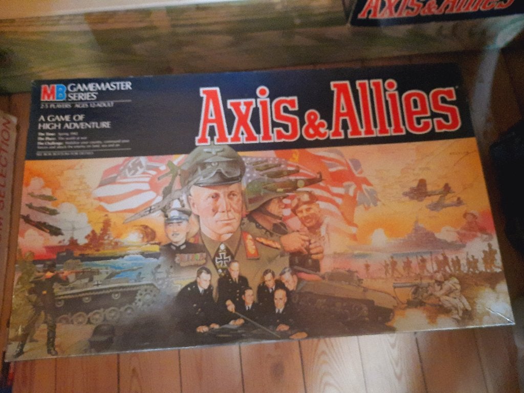 Axis & Allies MB gamemaster, Ophalen of Verzenden, Gebruikt, MB
