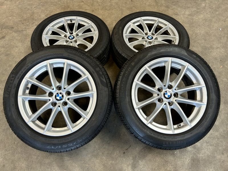 17 inch originele velgen + zomerbanden BMW 5 serie G30 G31 s, Autos : Pièces & Accessoires, Pneus et Jantes, Pneus été, -, 17 pouces