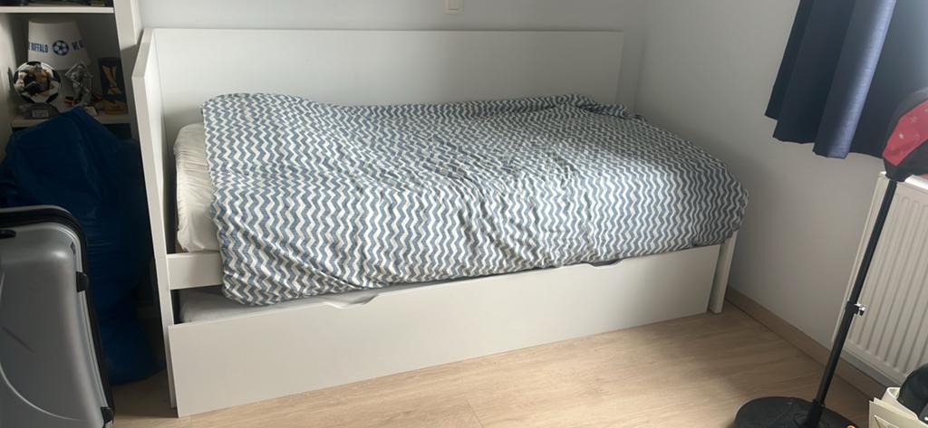 Bed met schuif, Enlèvement ou Envoi, Comme neuf
