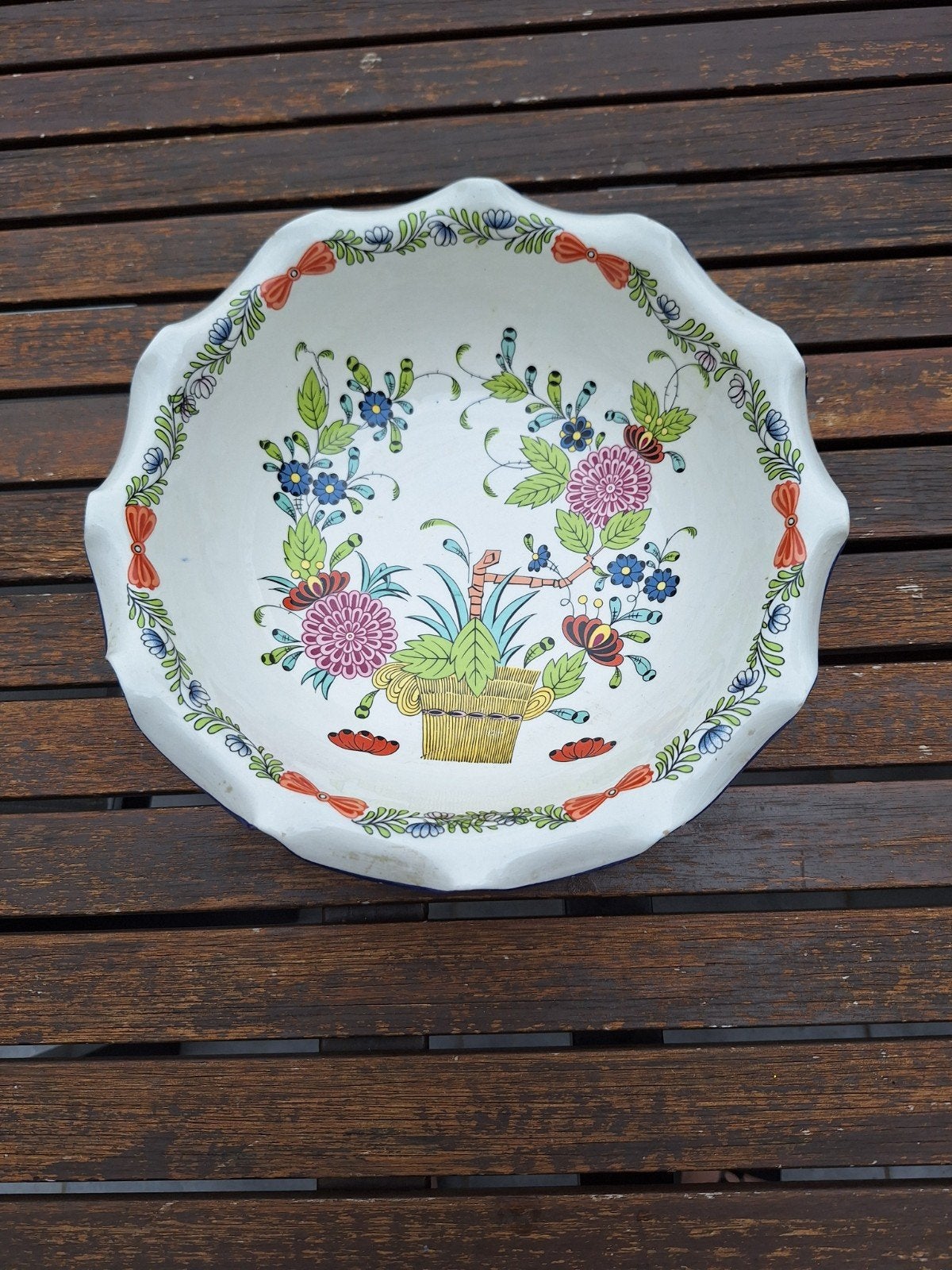 Plat céramique italienne