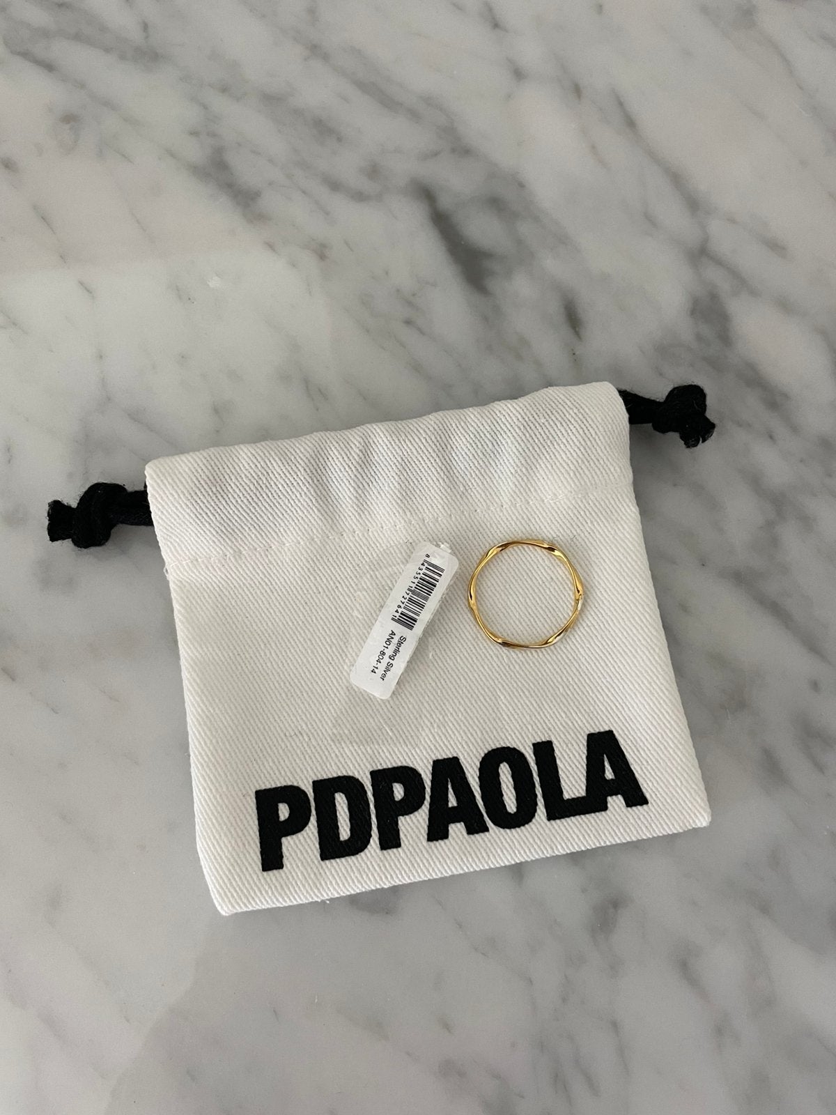 PDPaola ring, Handtassen en Accessoires, Ringen, Ophalen of Verzenden, Zo goed als nieuw, Dame, Goud