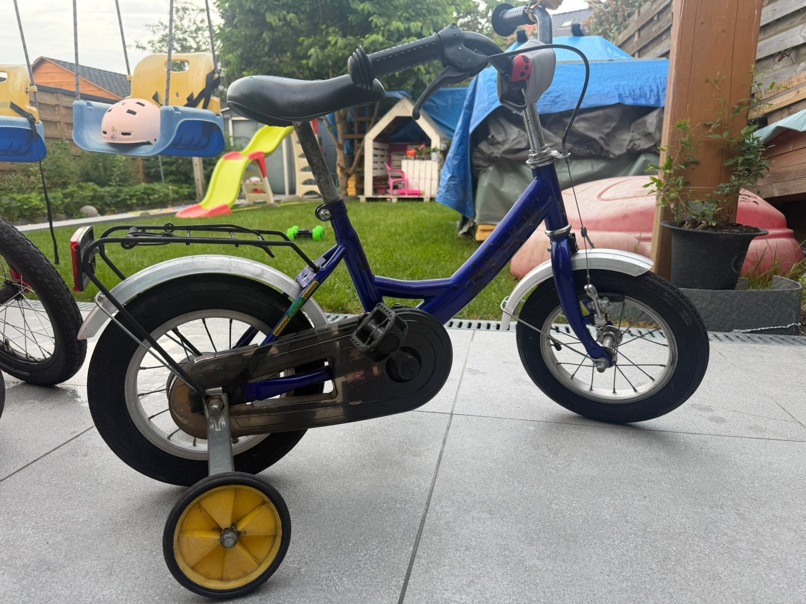 Fiets voor jongens, kindertrein, Fietsen en Brommers, Ophalen, Gebruikt
