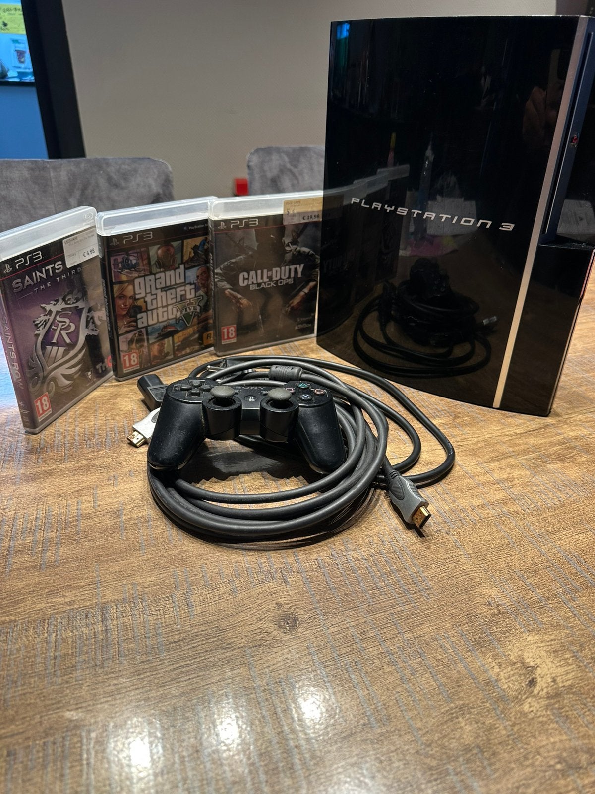 Playstation 3, Ophalen, Phat, 80 GB, Met 1 controller