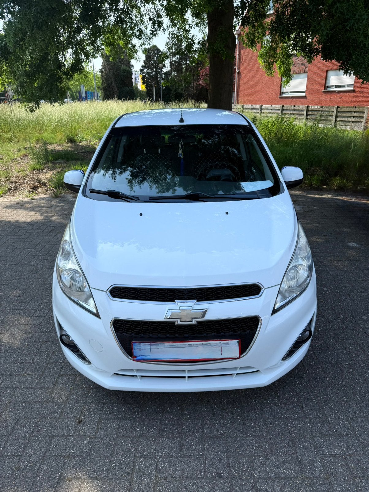 Chevrolet Spark 1.0 , 2014 model , Benzine , 70214 km ,, Auto's, 4 deurs, 50 kW, Wit, 5 zetels