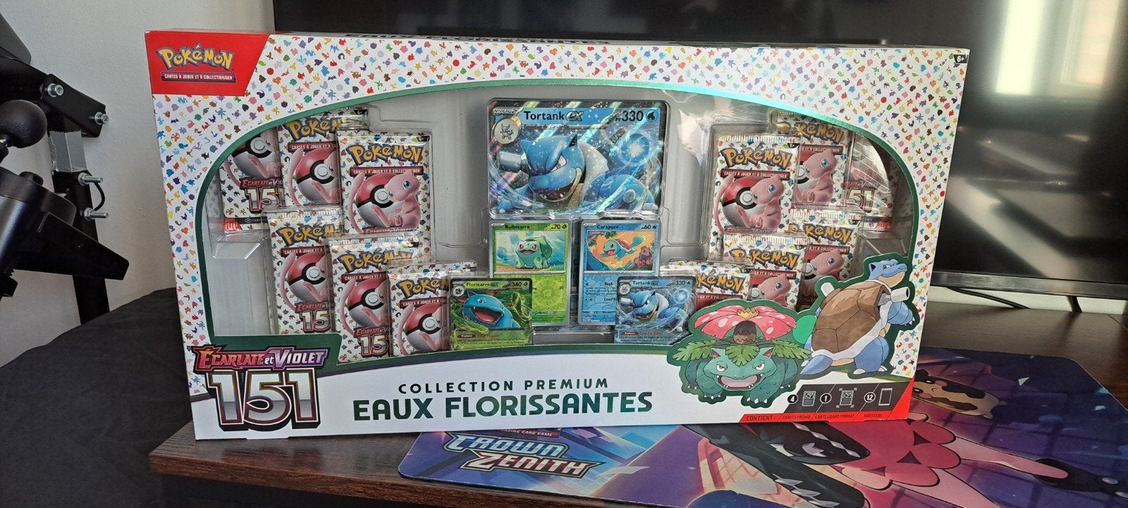 coffret premium pokemon 151 eaux florissante FR., Enlèvement, Neuf, Booster box