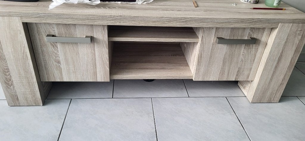 tv meubel en salontafel, 25 à 50 cm, Moins de 100 cm, Enlèvement, Utilisé