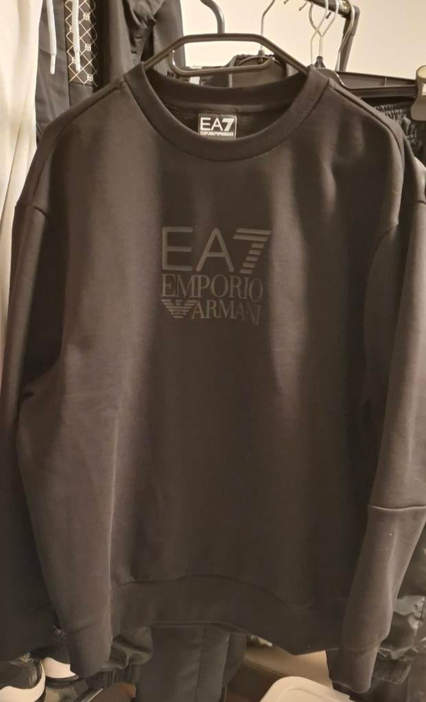 PULL Emporio Armani EA7 Noir pour Femme., Kleding | Dames, Truien en Vesten, Nieuw, Maat 38/40 (M), Zwart, Ophalen of Verzenden