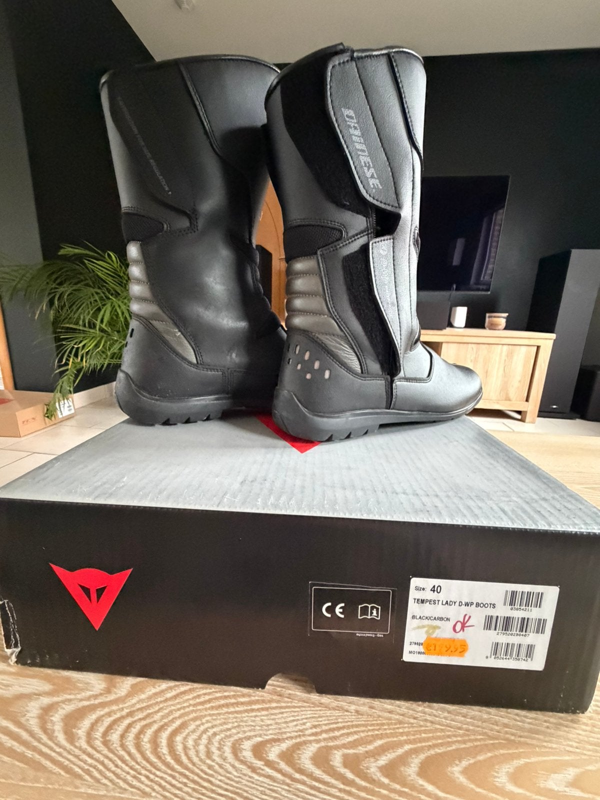 Bottes moto femme Dainesse, Enlèvement ou Envoi, Seconde main, Femmes, Bottes