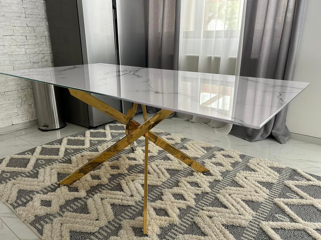 Moderne eettafel 8 personen Marmerlook! Nieuw, Informatique & Logiciels, Logiciel d'Édition, Enlèvement, Comme neuf